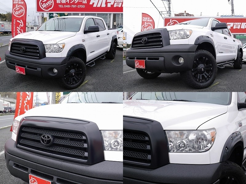 USトヨタ逆輸入車 タンドラ LINE-Xカスタム塗装バンパー×KMC XD 