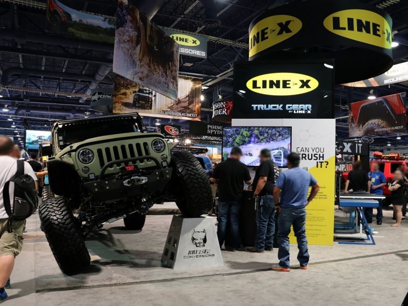 JEEP（ジープ） ラングラー トラック LINE-X全塗装（オールペイント） SEMA SHOW（セマショー）2016