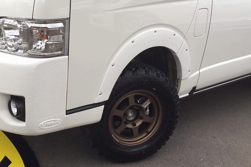 JAOSオーバーフェンダー×RAYS TE37アルミホイール JAOSオーバーフェンダー×RAYS TE37アルミホイール