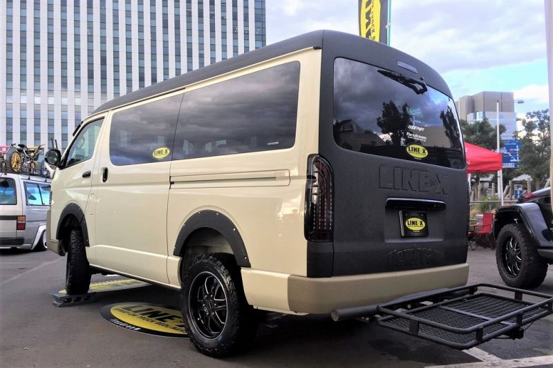 リアゲート LINE-X 3D塗装ペイント リアゲート LINE-X 3D塗装ペイント