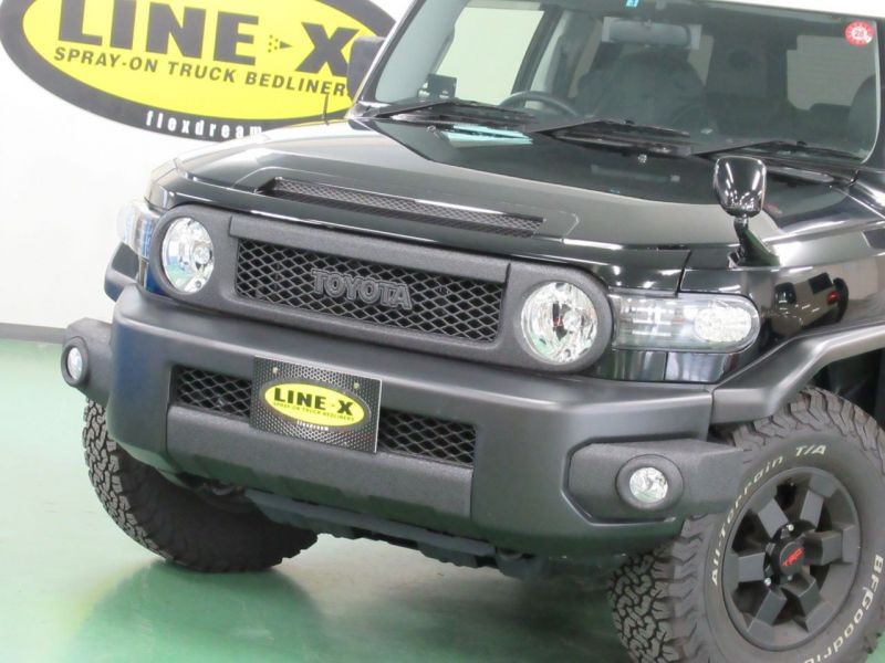 Fjクルーザー 特別仕様車 ファイナルエディションスタイル 各所マットブラックline X塗装カスタム Line X Auto Japan