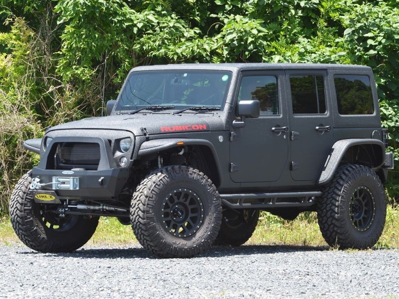 JEEP（ジープ）JKラングラー ルビコン×LINE-X全塗装：オールペイント！カスタムメガ盛りの一台！