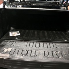 20 フォード ピックアップトラック F250 荷台塗装面拡大