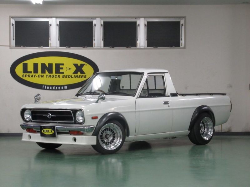 『サニトラ（サニートラック）』をLINE-X（ラインエックス）塗装で傷んだ荷台をリフレッシュ！錆から守る強い味方！