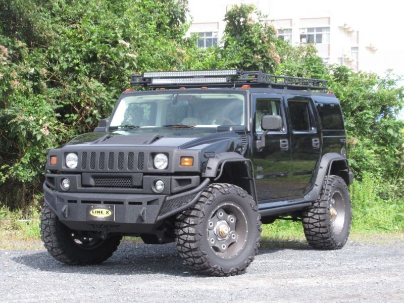 HUMMER（ハマー）H2をLINE-X（ラインエックス）塗装でワイルドにカスタム！