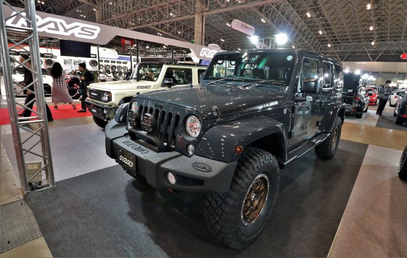 RAYS レイズカスタムデモカー ラングラー オートサロン2019 RAYS レイズカスタムデモカー ラングラー オートサロン2019