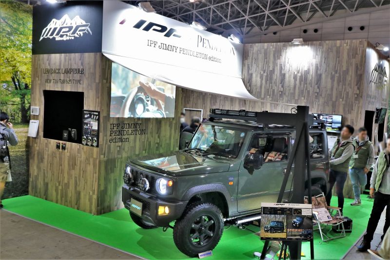 新型ジムニー IPFカスタムデモカー アウトドアスタイル オートサロン2019 新型ジムニー IPFカスタムデモカー アウトドアスタイル オートサロン2019