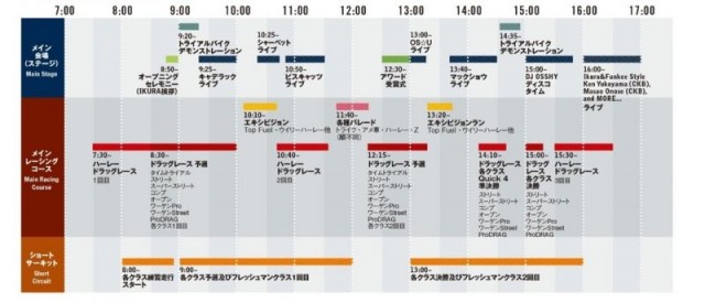 amefes2019 タイムスケジュール amefes2019 タイムスケジュール