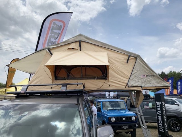 クルマと旅するオーバーランダー ARB4x4ルーフトップテント シンプソン3テント