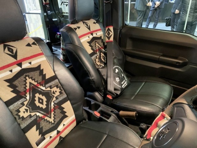 IPF_カスタムジムニー_pendletonペンドルトンコラボ_東京オートサロン2020展示 IPF_カスタムジムニー_pendletonペンドルトンコラボ_東京オートサロン2020展示