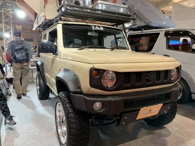 T-STYLE カスタムジムニーシエラ LINE-X塗装 こだわりのカスタム_東京オートサロン2020展示 T-STYLE カスタムジムニーシエラ LINE-X塗装 こだわりのカスタム_東京オートサロン2020展示