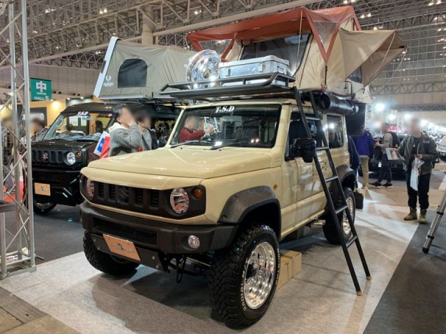T-STYLE AUTO SALES カスタムジムニーシエラ LINE-X塗装 東京オートサロン2020展示 T-STYLE AUTO SALES カスタムジムニーシエラ LINE-X塗装 東京オートサロン2020展示