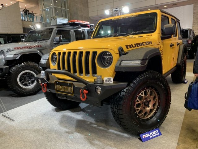 tigerauto 東京オートサロン2020展示 Jeepラングラー LINE-Xカスタム_1 tigerauto 東京オートサロン2020展示 Jeepラングラー LINE-Xカスタム_1