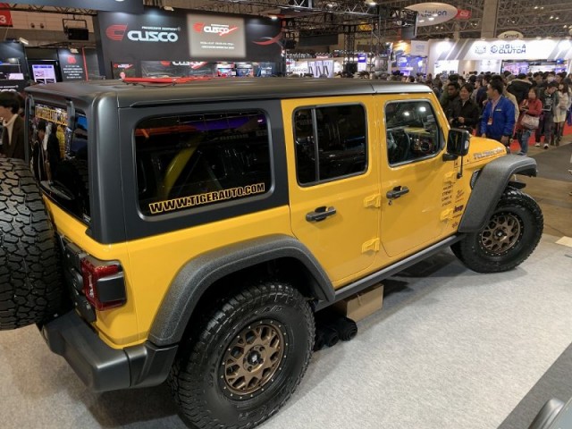 tigerauto 東京オートサロン2020展示 Jeepラングラー LINE-Xカスタム_3 tigerauto 東京オートサロン2020展示 Jeepラングラー LINE-Xカスタム_3