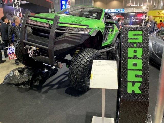 埼玉自動車大学校スポーツ4x4_東京オートサロン2020展示_LINE-Xカスタム_1 埼玉自動車大学校スポーツ4x4_東京オートサロン2020展示_LINE-Xカスタム_1