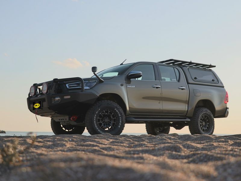 Hmg Hilux Meeting In Gunma にスプレーオンベッドライナーline Xカスタムのハイラックスを展示します Line X Auto Japan